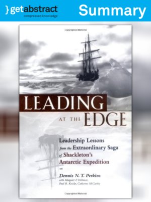 cover image of Leading at the Edge (Summary)
